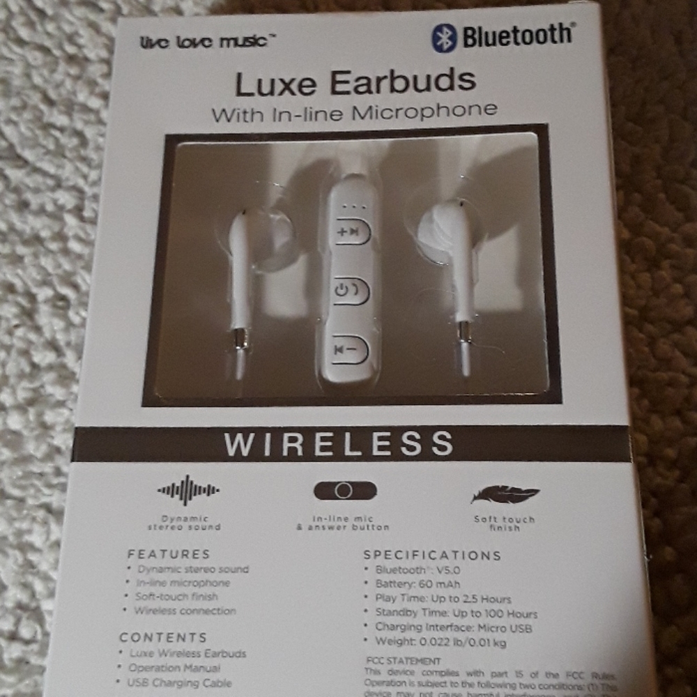 Luxe earnids, wireless